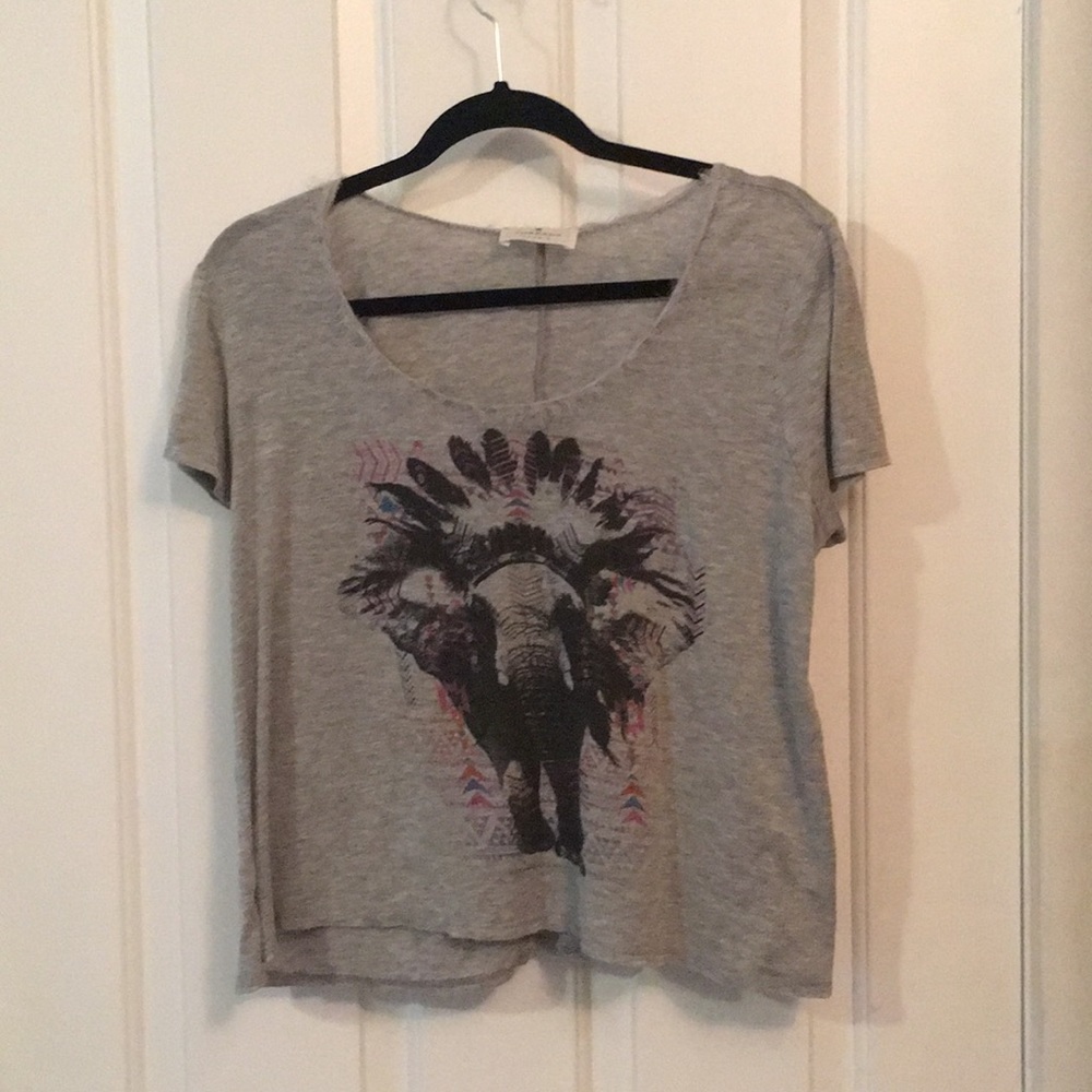 Elephant crop top